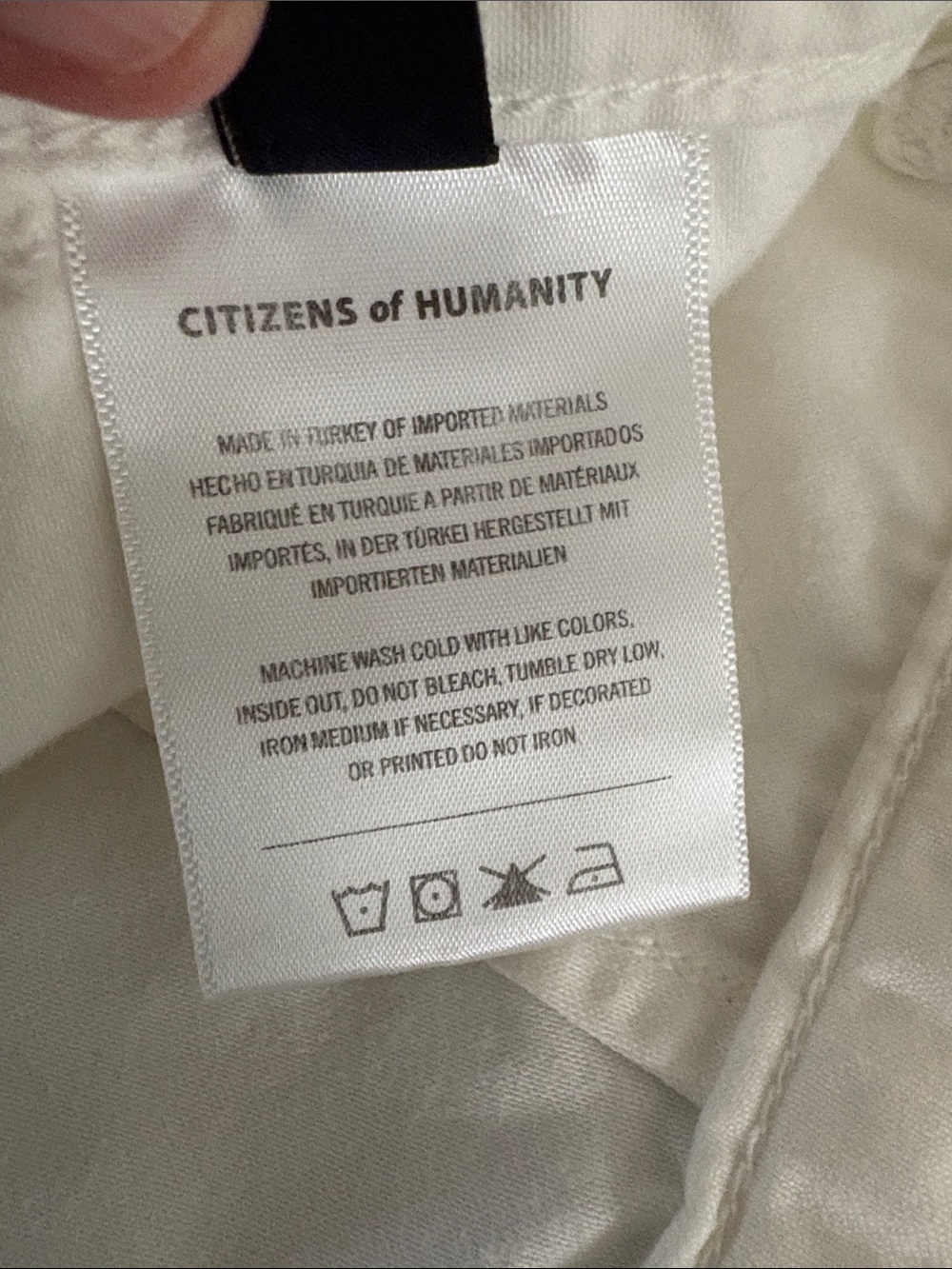 Citizens of Humanity Marcelle cargo pants in color Almonette. Size 28 - Picture 7 of 10